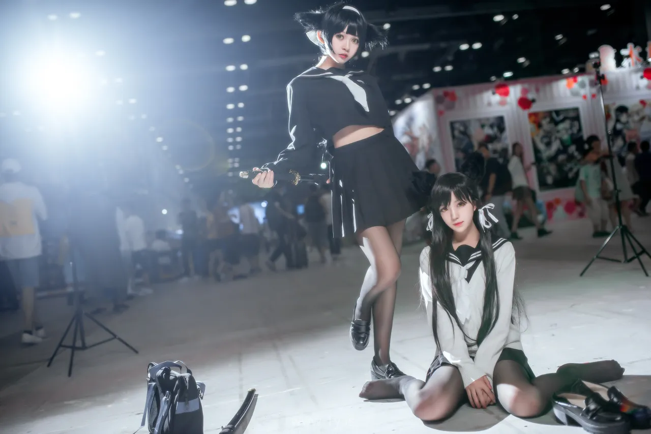 Coser@Shika小鹿鹿 NO.005 Attractive Chinese Peri 爱宕制服